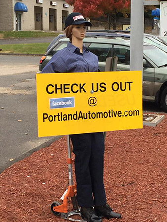 Portland Automotive’s new mascot